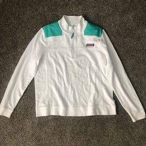 Vineyard Vines Shep Shirt (Saltwater 1/4 Zip)